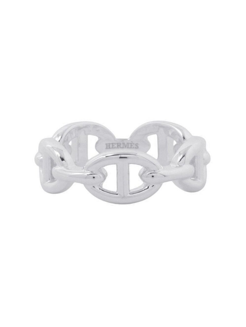 Hermes Ring Chaine D'ancre Enchainee PM